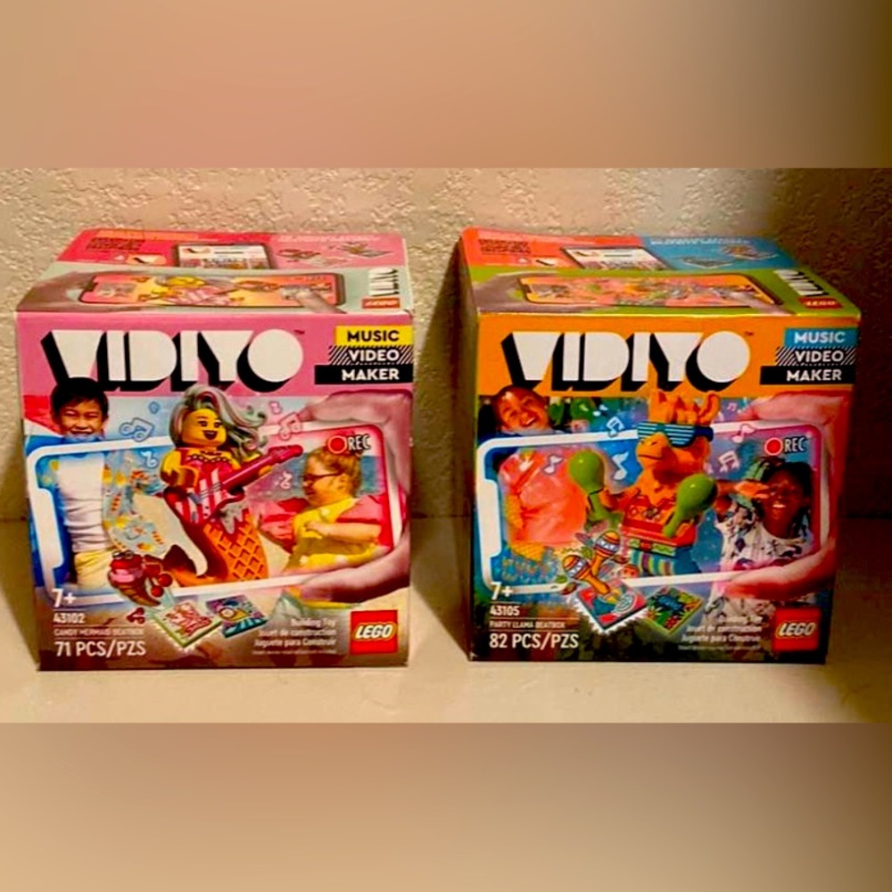 LEGO Vidiyo Mermaid And Llama Sets NIB